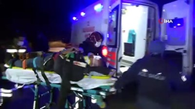 arazi araci -  TEM otoyolunda zincirleme kaza: 1’i ağır 2’si çocuk 5 yaralı Videosu