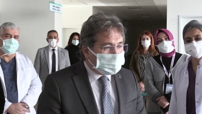KAYSERİ - Çin menşeli Kovid-19 aşısı Kayseri'de gönüllülere uygulanıyor