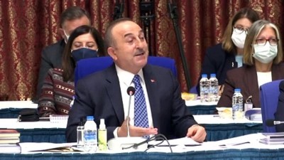 dis politika - TBMM - Çavuşoğlu: 'Libya'da bizim anlaşmalarımız devam edecek' Videosu