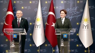 genel baskan - ANKARA - Akşener/Kılıçdaroğlu - Arınç'ın, Cumhurbaşkanlığı Yüksek İstişare Kurulu üyeliğinden ayrılması Videosu