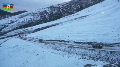 taahhut - Azerbaycan ordusu 27 yıldır işgal altında bulunan Kelbecer'e girdi (4) Videosu