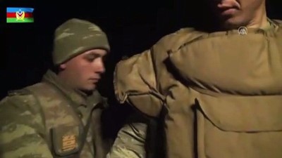 taahhut - Azerbaycan ordusu 27 yıldır işgal altında bulunan Kelbecer'e girdi Videosu
