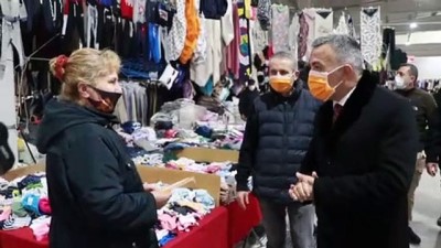 halk pazari - KIRKLARELİ - Vali Bilgin: '(Kovid-19) Maalesef hasta sayılarımız arttı' Videosu