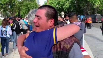kalaba - BUENOS AIRES -  (Drone) Arjantin Maradona'ya veda ediyor (2) Videosu