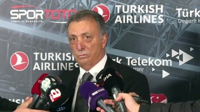 matematik - İSTANBUL - Beşiktaş Kulübü Başkanı Çebi: ''Beşiktaş'ın da yarışın içinde olduğunu kamuoyuna göstermek istiyoruz'' Videosu