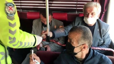 toplu tasima - KARABÜK - Karantinada olması gereken kişi halk otobüsünde yakalandı Videosu