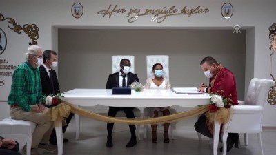 ingilizce - KIRKLARELİ - Haitili çift 'ikinci vatanları' gibi gördükleri Türkiye'de dünya evine girdi Videosu