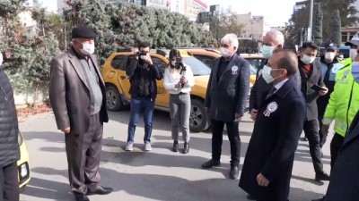 taksi duraklari - NİĞDE - Kovid-19 tedbirleri denetimi Videosu