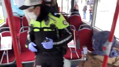 toplu ulasim - SAMSUN - Kovid-19 tedbirleri denetimi Videosu