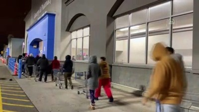 alisveris - NEW JERSEY - Koronavirüse rağmen 'Kara Cuma' yoğunluğu Videosu