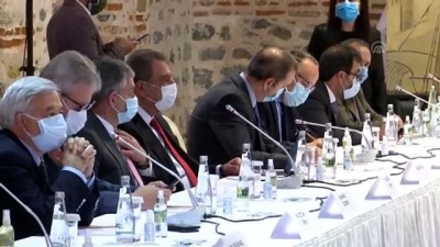 İSTANBUL - Bakan Elvan ve Gül, TOBB yönetimiyle bir araya geldi