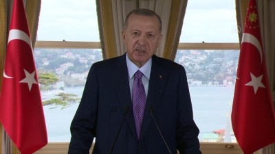 ozgurluk - İSTANBUL - Cumhurbaşkanı Erdoğan'dan Amerika Müslüman Cemiyeti 23. Yıllık Kongresi'ne mesaj (1) Videosu