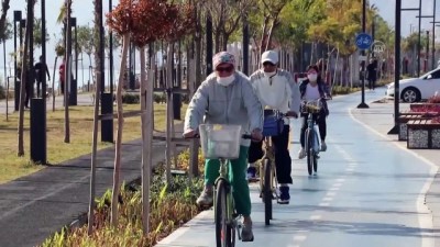 bisiklet - ANTALYA - Kasımda deniz keyfi Videosu