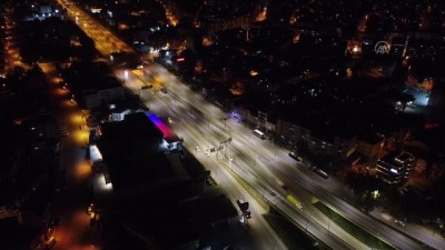 koprulu - DENİZLİ - (DRONE) Ege Bölgesi'nde sokağa çıkma kısıtlamasına uyuluyor Videosu