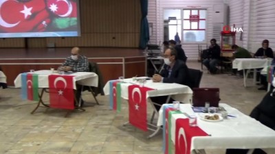 bagimsizlik gunu -  Belediye Meclisi, Azerbaycanlı Türkleri misafir etti Videosu