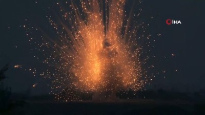 savas sucu -  - Ermenistan'ın Terter'e attığı yasaklı fosforlu top mermileri imha edildi Videosu