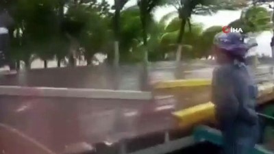 elektrik kesintisi -  - Nikaragua'yı Eta Kasırgası vurdu Videosu