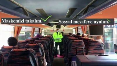 İSTANBUL - İl Emniyet Müdürlüğü Kovid-19 tedbirleri bilgilendirme videosu hazırladı