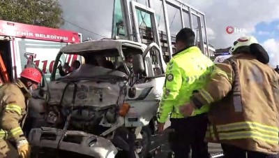 saglik ekibi -  Arnavutköy’de feci kaza: 3 yaralı Videosu