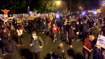 polis mudahale - -Beyaz Saray Yakınlarında Tansiyon Yükseliyor Videosu