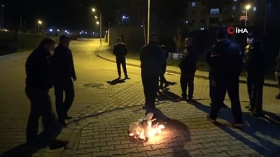 irak -  Bir mahalle sokağa indi: 397 dairenin doğal gazının bağlanmamasını protesto etti Videosu
