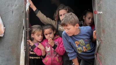 yardim cagrisi -  - İdlib kırsalındaki kampları sel vurdu Videosu