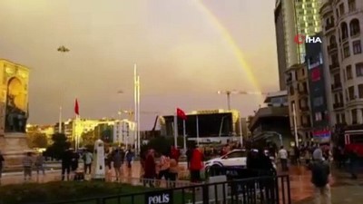 irak -  İstanbul'da yağmur sonrası gökkuşağı Videosu