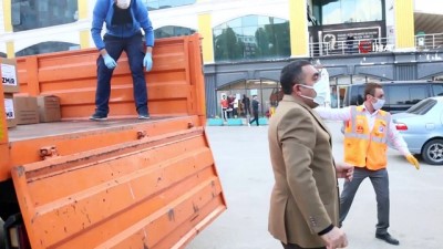 depremzede -  Van TSO yönetiminden örnek davranış Videosu