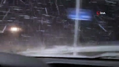  Alacabel’e mevsimin ilk karı yağdı