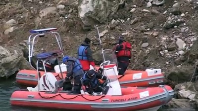 baraj golu - Kayıp Doku'yu arayan ekipler Uzunçayır Barajı'na 21 günde 190 kez daldı - TUNCELİ Videosu