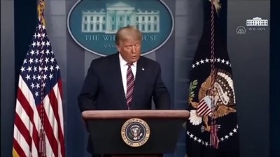 ABD Başkanı Trump, basın toplantısı düzenledi - WASHINGTON