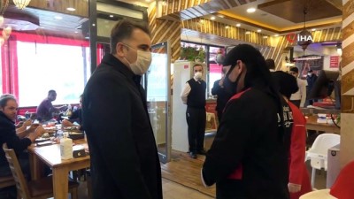 pazarci -  Arnavutköy Kaymakamı Ahmet Odabaş’tan korona virüs denetimi Videosu