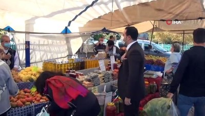 pazarci -  Fethiye'de korona virüs denetimi yapıldı Videosu