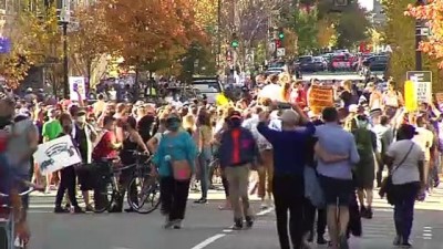 baskanlik secimi -  - ABD'de Biden destekçileri sokaklara döküldü Videosu