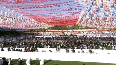 konut projesi -  Cumhurbaşkanı Erdoğan: 'Ülke ve millet olarak en az 100 yıl öncesi gibi kritik bir süreçten geçiyoruz” Videosu