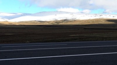 sonbahar - Kars'ta yüksek kesimler karla kaplandı (2) Videosu