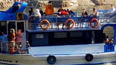 yerel gazete -  'Şahinkaya Kanyonu'nda ziyaretçilere sürpriz Videosu