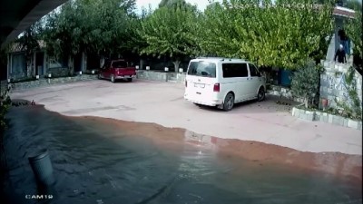 tsunami - Seferihisar'daki kısmi tsunami, kameralara yansıdı - İZMİR Videosu