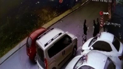 sahte kimlik -  Çatalca’da yankesicilik yöntemiyle hırsızlık yapan zanlılar kamerada Videosu