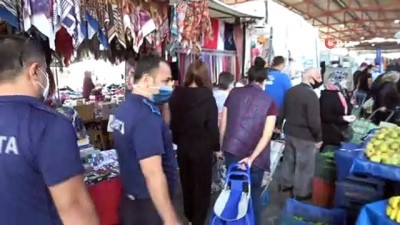 semt pazari -  Kapalı semt pazarında endişelendiren görüntüler Videosu