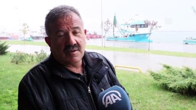 alamut - Karadeniz'de balıkçılar hamsi ve çaça avı için deniz suyunun soğumasını bekliyor - SAMSUN Videosu