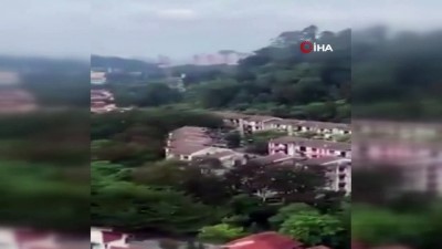 helikopter dustu -  - Malezya’da iki helikopter havada çarpıştı: 2 ölü Videosu