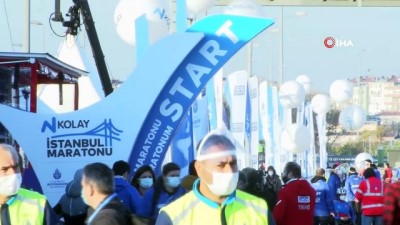 sahil yolu - N Kolay 42. İstanbul Maratonu başladı Videosu
