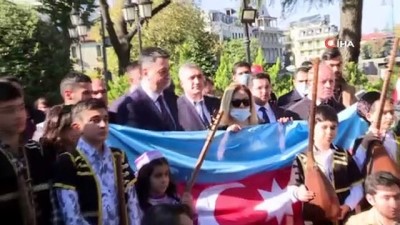 vatansever -  - Gürcistan'da Azerbaycan’ın Bayrak Günü ve Şuşa’nın işgalden kurtarılması kutlandı Videosu