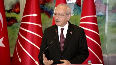 Kılıçdaroğlu ve Karamollaoğlu'nun ortak açıklaması (1) - ANKARA