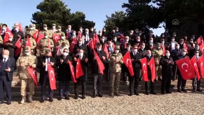 anma etkinligi - Osmanlı-Rus Savaşı'nın şehitleri Aziziye Destanı ile anıldı - ERZURUM Videosu