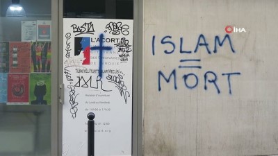 islam -  - Paris'te Türk derneğine çirkin saldırı Videosu