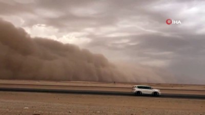 kum firtinasi -  - Suudi Arabistan’da kum fırtınaları devam ediyor Videosu