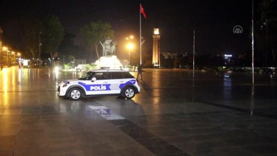 sparta - ANTALYA - Kısıtlamanın ardından cadde ve sokaklar sessizliğe büründü Videosu