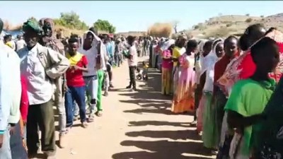 Çatışmalardan kaçan Etiyopyalıların Sudan'a geçişi sürüyor